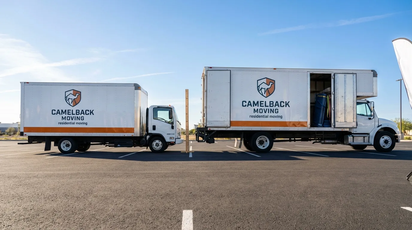 Moving truck size capacity guide in Woodbine